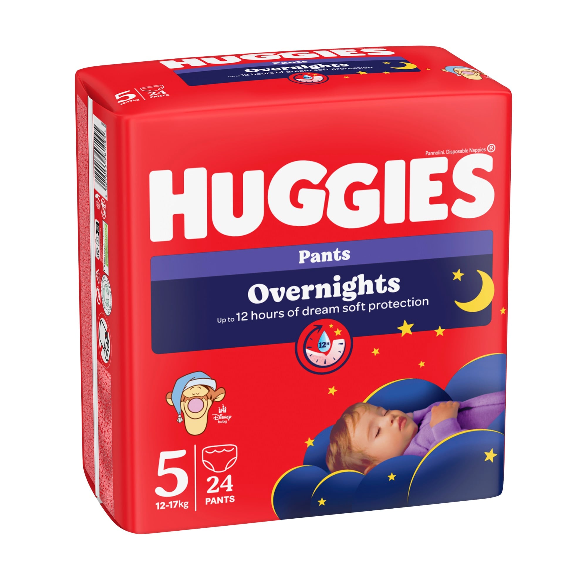Huggies Overnight Pants méret: 5