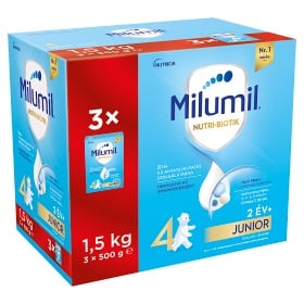 Milumil 4 Junior tejalapú anyatej-kiegészítő tápszer 24. hó+