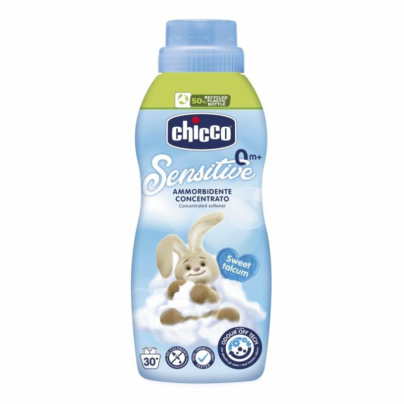 Chicco Lágyító Sensitív öblítő koncentrátum babapúder illat, 750ml