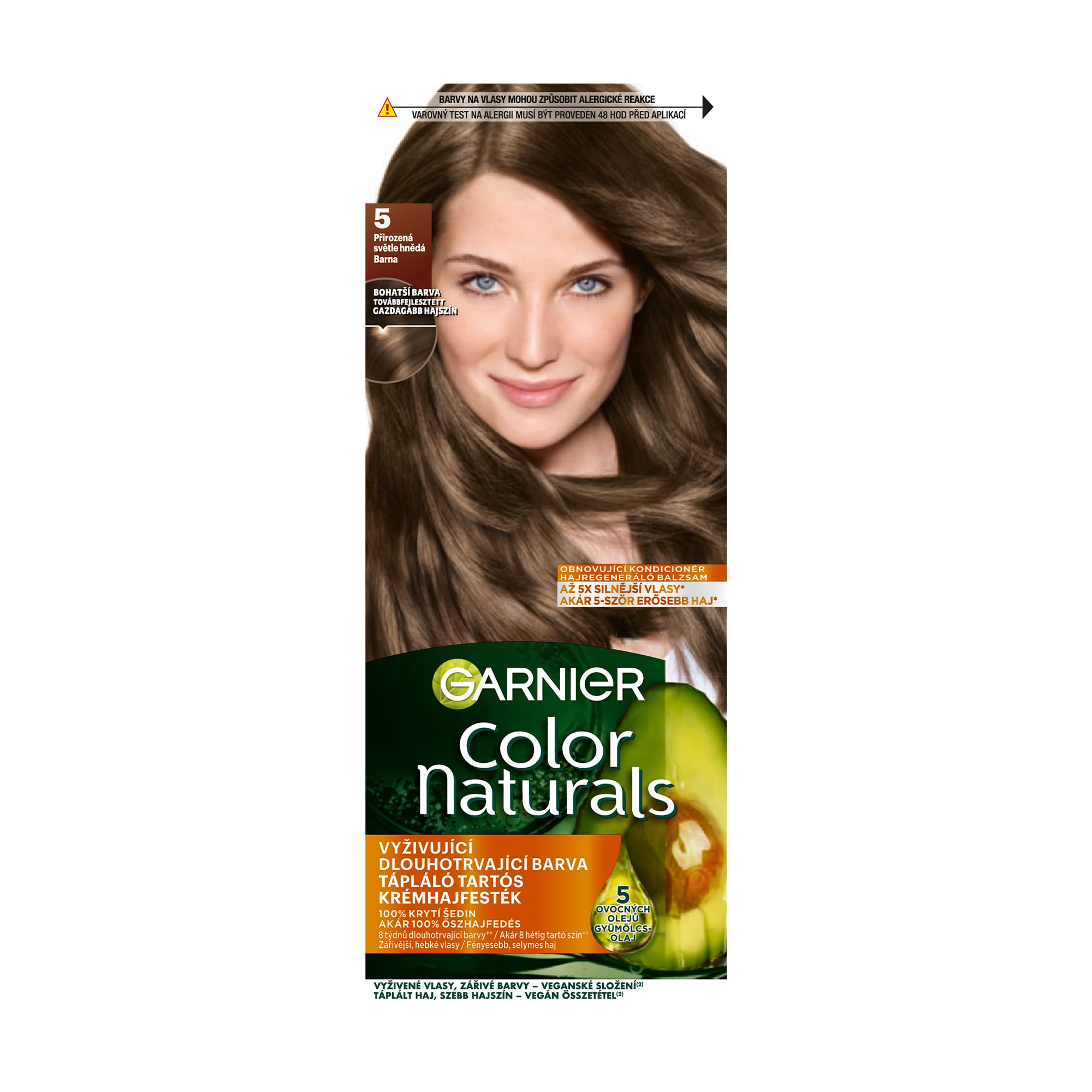 Garnier Color Naturals Tartós hajfesték 5 Barna