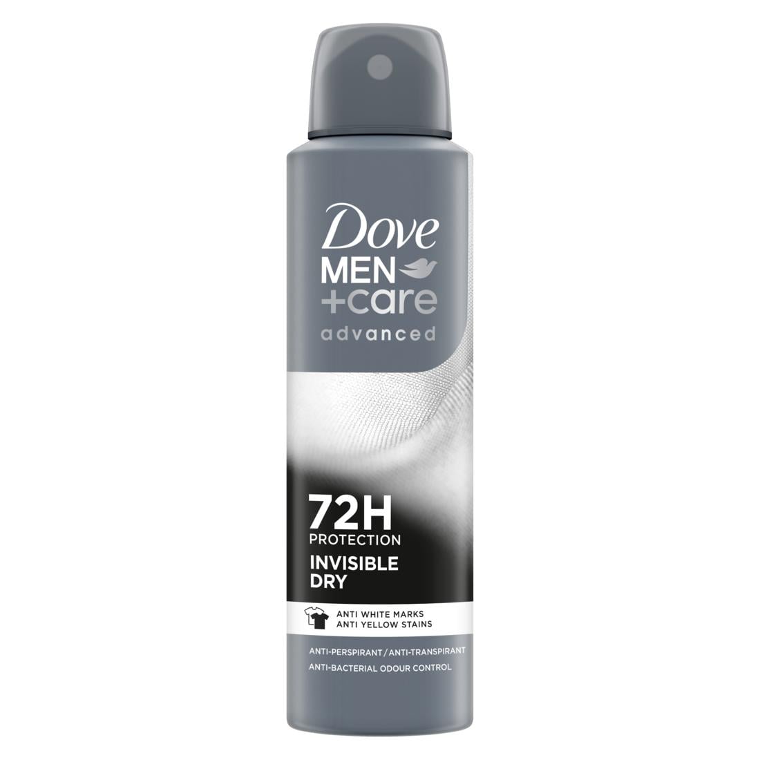 Dove Men+Care Invisible Dry férfi izzadságátló dezodor, 200 ml
