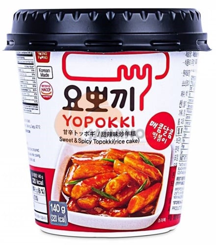 Yopokki Édes és Csípős Instant Topokki