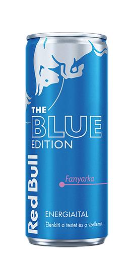 Red Bull Blue Edition fanyarka ízű energiaital