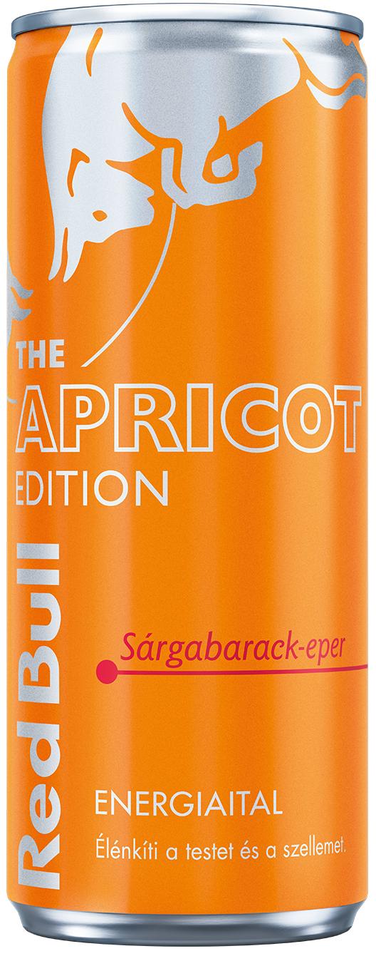 Red Bull Apricot Edition sárgabarack-eper ízű energiaital