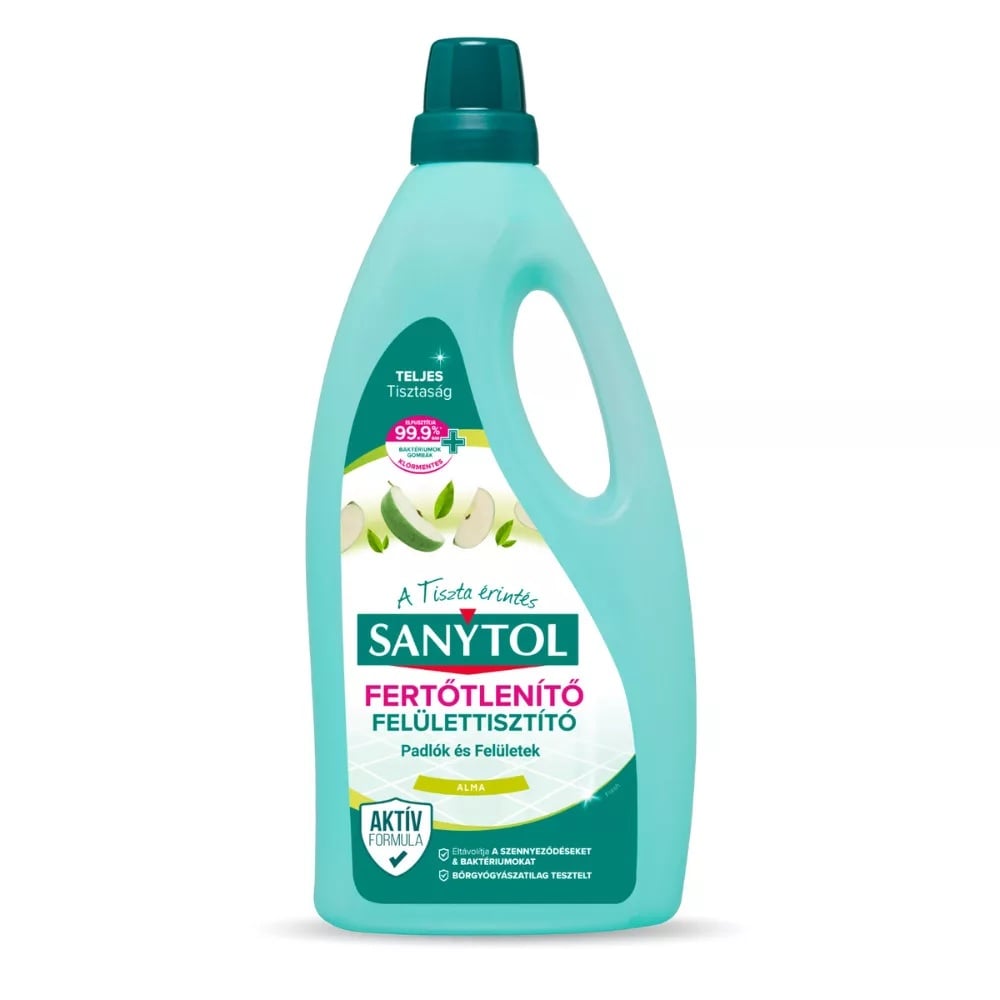 Sanytol fertőtlenítő felülettisztító Padlók és felületek Alma illat