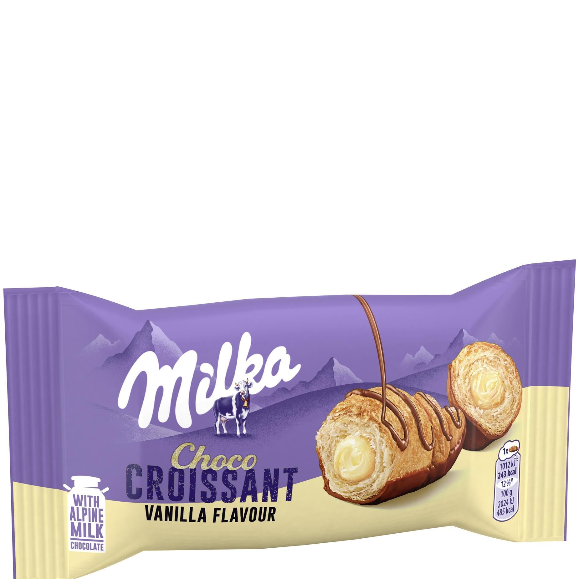 Milka vaníliás croissant
