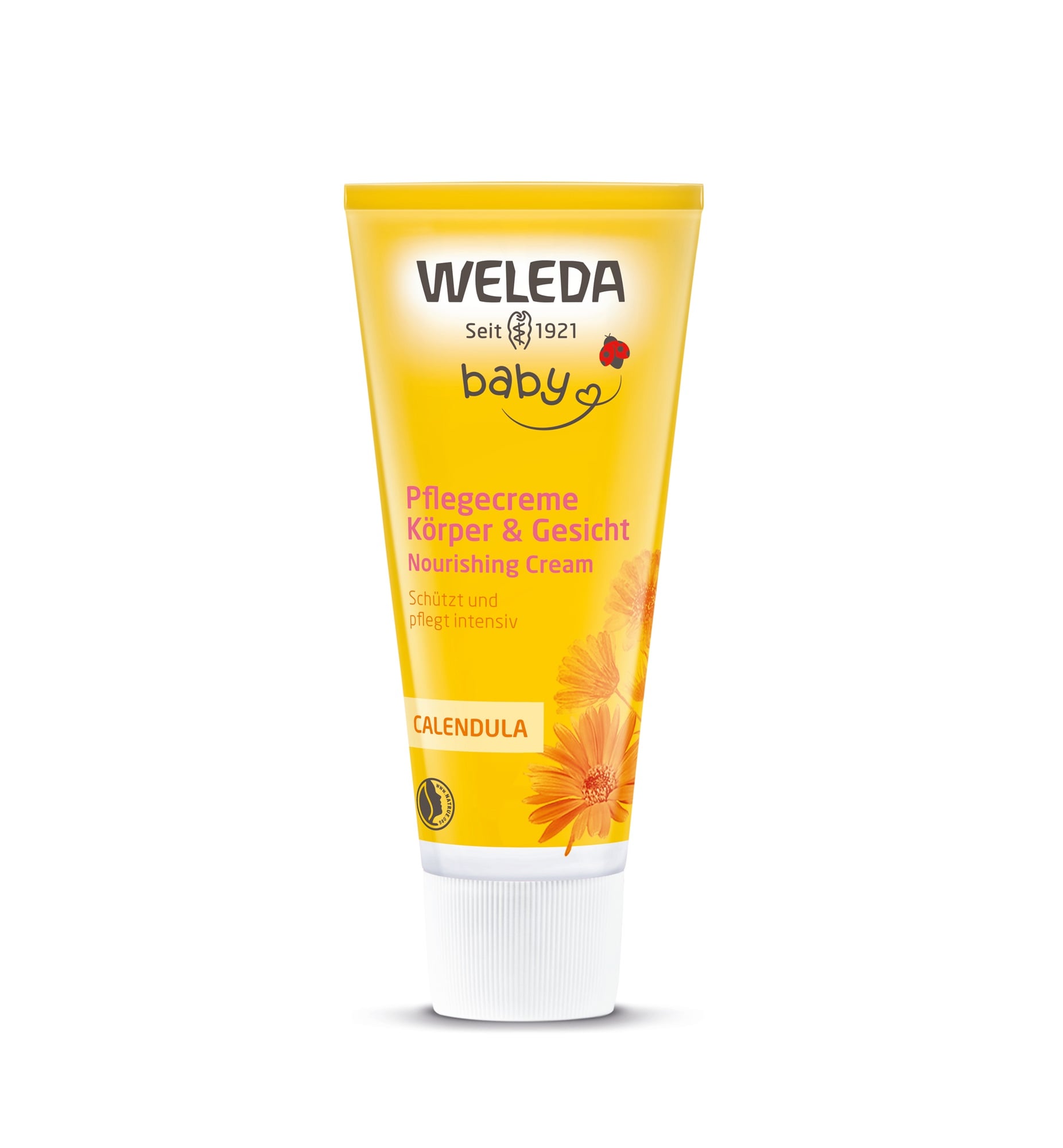 Weleda Baby Bio körömvirágos natúr babakrém arcra, testre