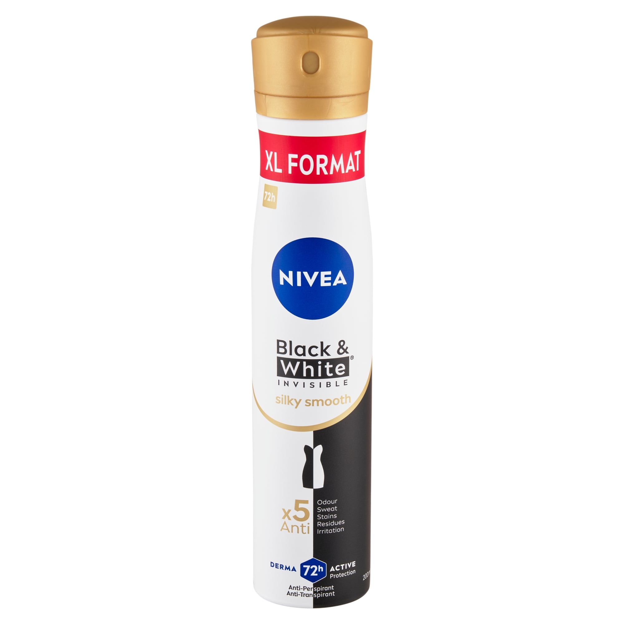NIVEA Deo spray Black & White Invisible Silky Smooth