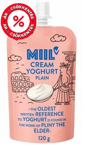 Miil Natúr krémjoghurt tasakban