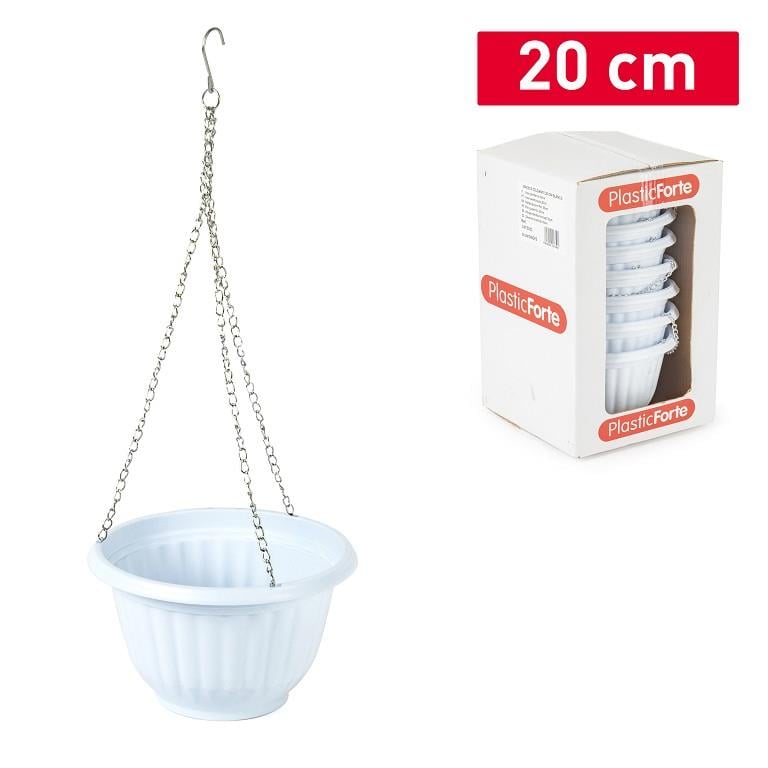AKASZTÓS KASPÓ 20 CM  fehér