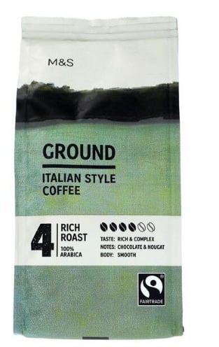 Marks & Spencer Pörkölt és őrölt arabica kávé