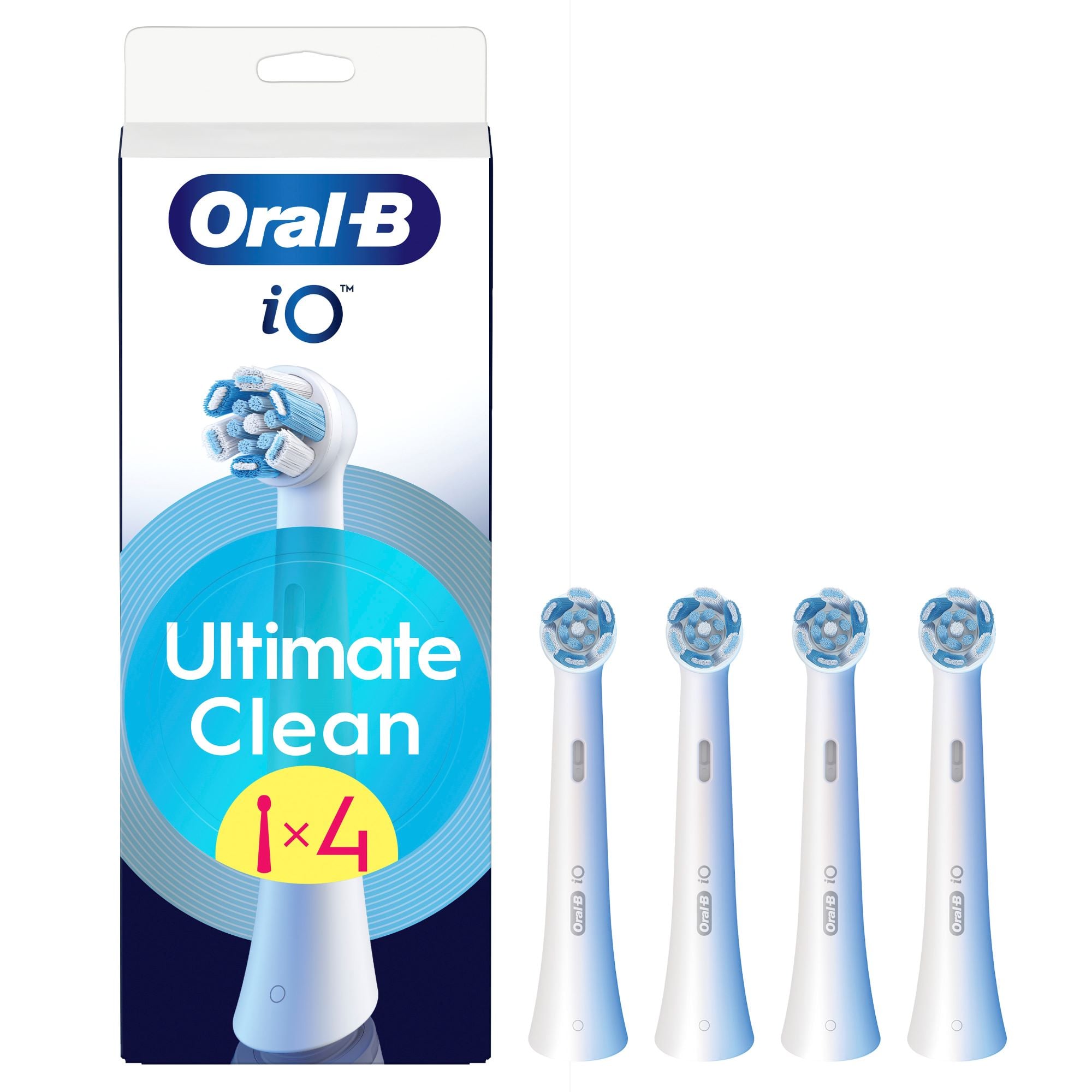Oral-B iO Pótfej Elektromos Fogkeféhez Ultimate Clean, Fehér
