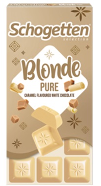 Schogetten Blonde Pure fehércsokoládé karamellel