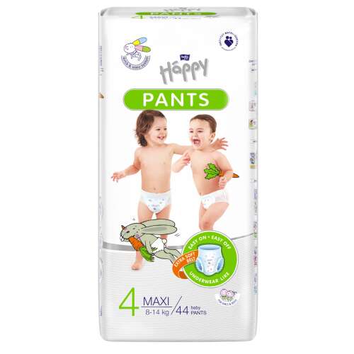 Bella Baby Happy Pants Maxi eldobható pelenka, méret: 4, (8-14kg)