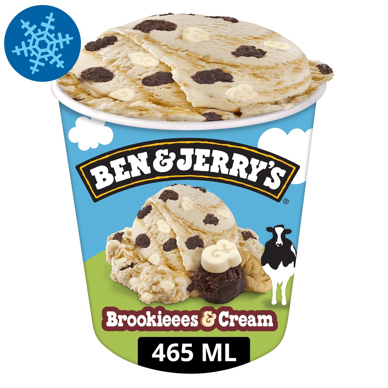 Ben&Jerry's Poharas Brookies&Cream jégkrém 465ml