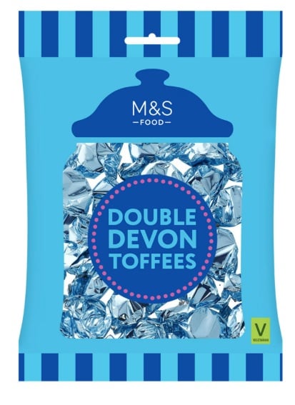 Marks & Spencer Double Devon vajas karamella