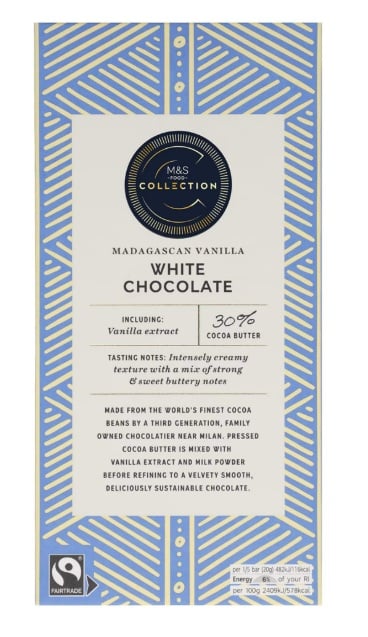 Marks & Spencer Fehércsokoládé madagaszkári vaníliával