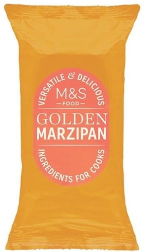 Marks & Spencer Aranyszínű marcipán