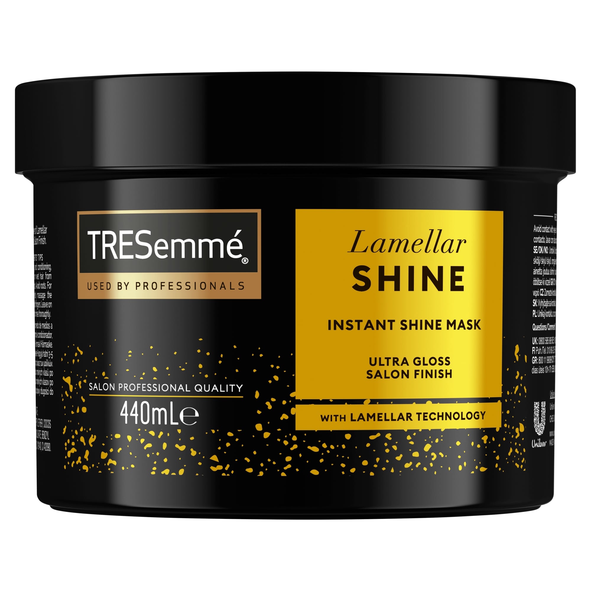 TRESemmé Lamellar Shine hajpakolás, fényes hajért, 440 ml