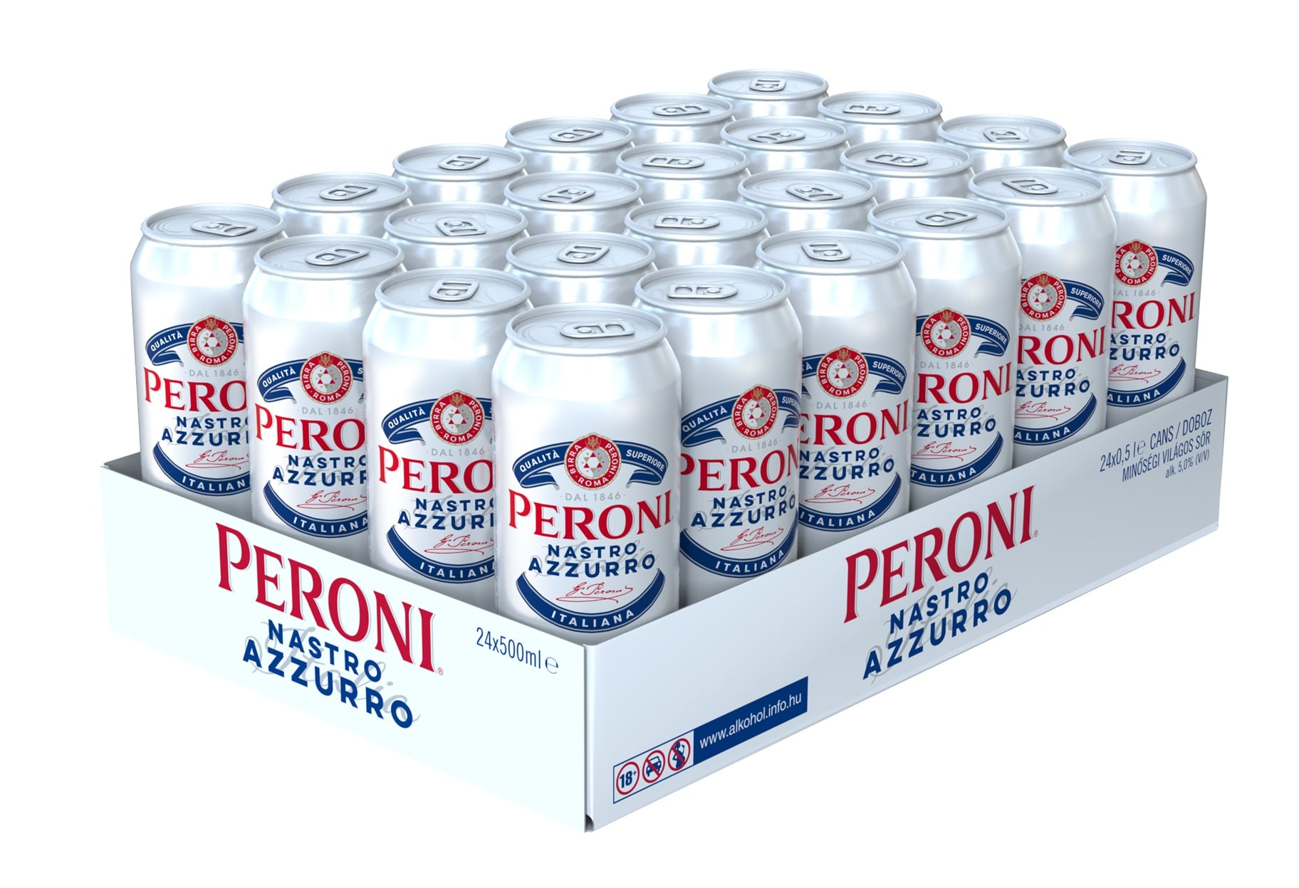 Peroni Nastro Azzurro minőségi világos sör 5,0%
