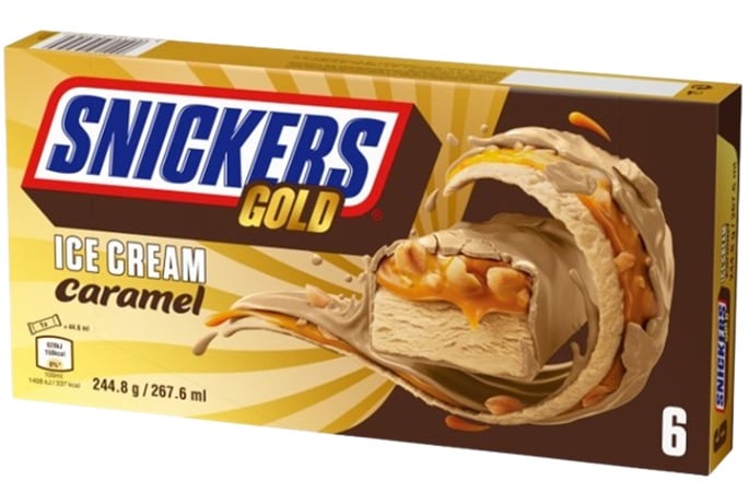 SNICKERS Gold jégkrém szelet multipack 6-pack