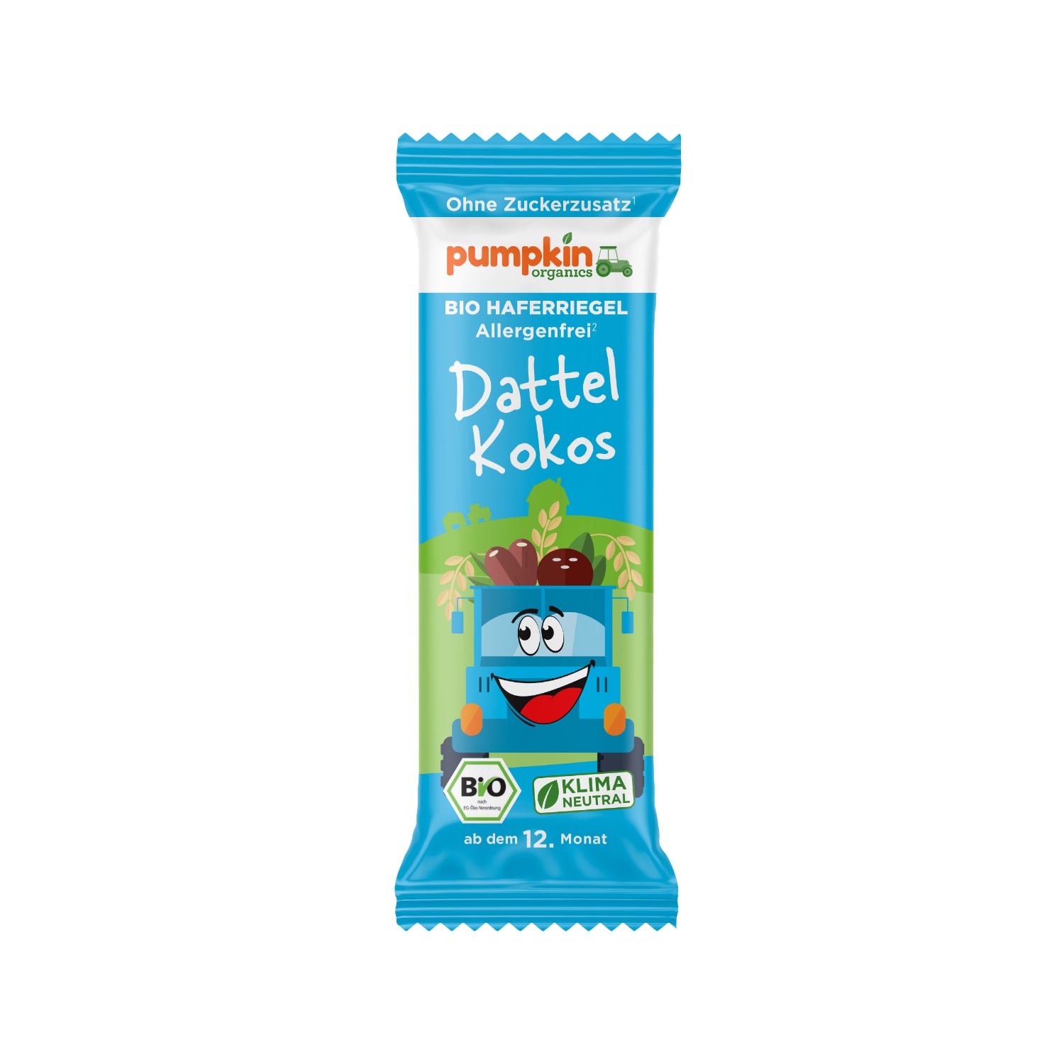 Pumpkin Organics Bio Zabszelet datolyával és kókusszal 12 hónapos kortól
