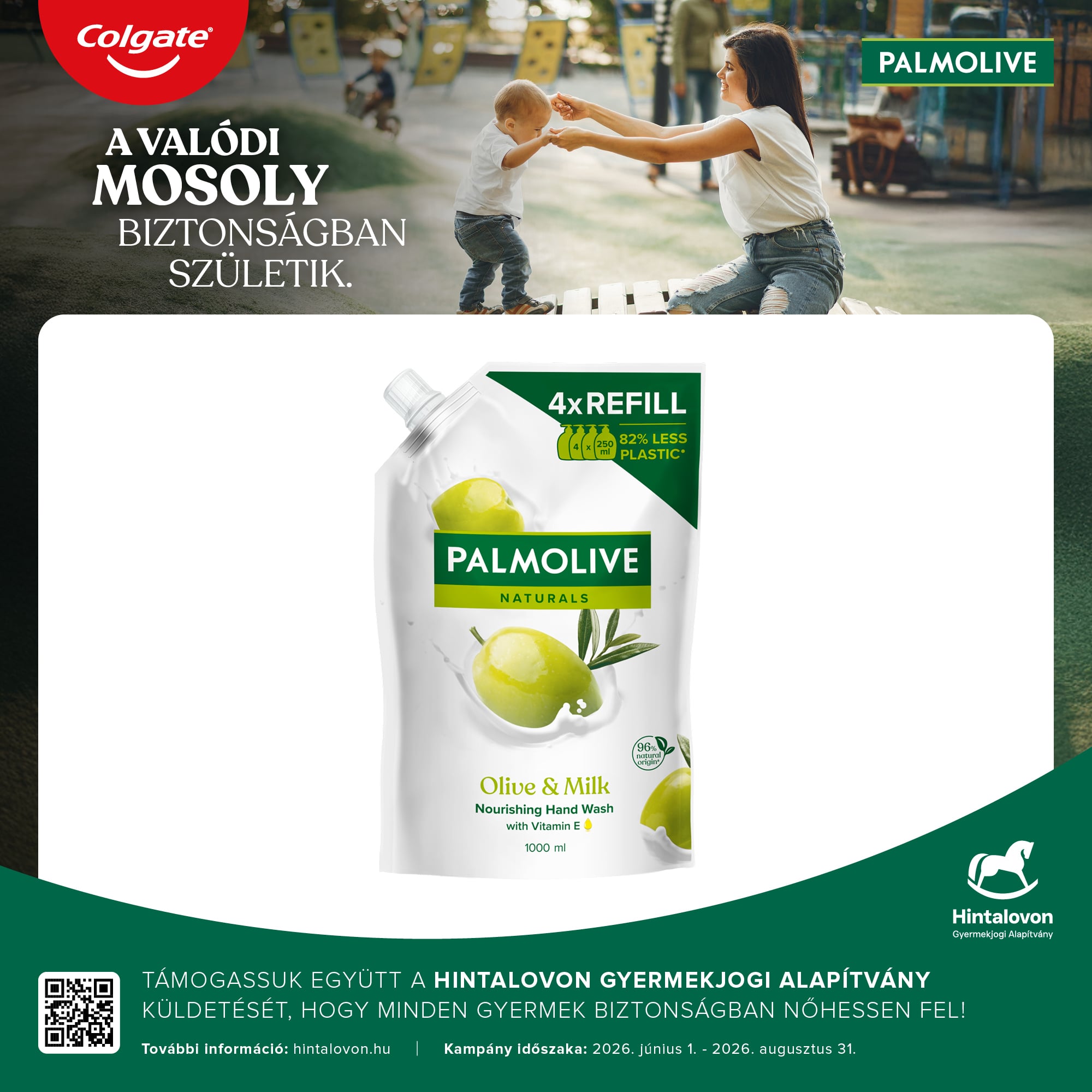 Palmolive Naturals Olive Milk folyékony szappan utántöltő