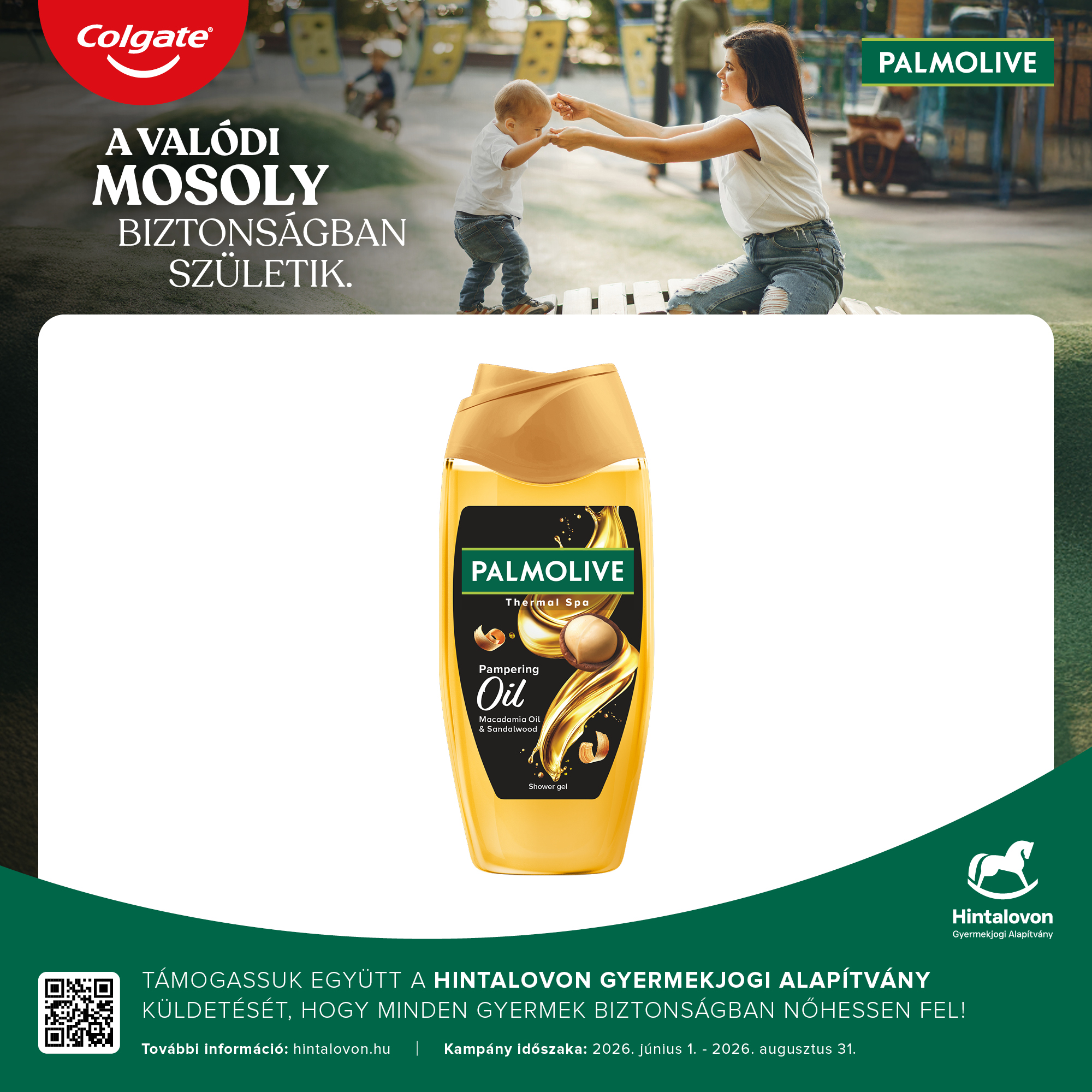 Palmolive Thermal Spa Pampering Oil tusfürdő