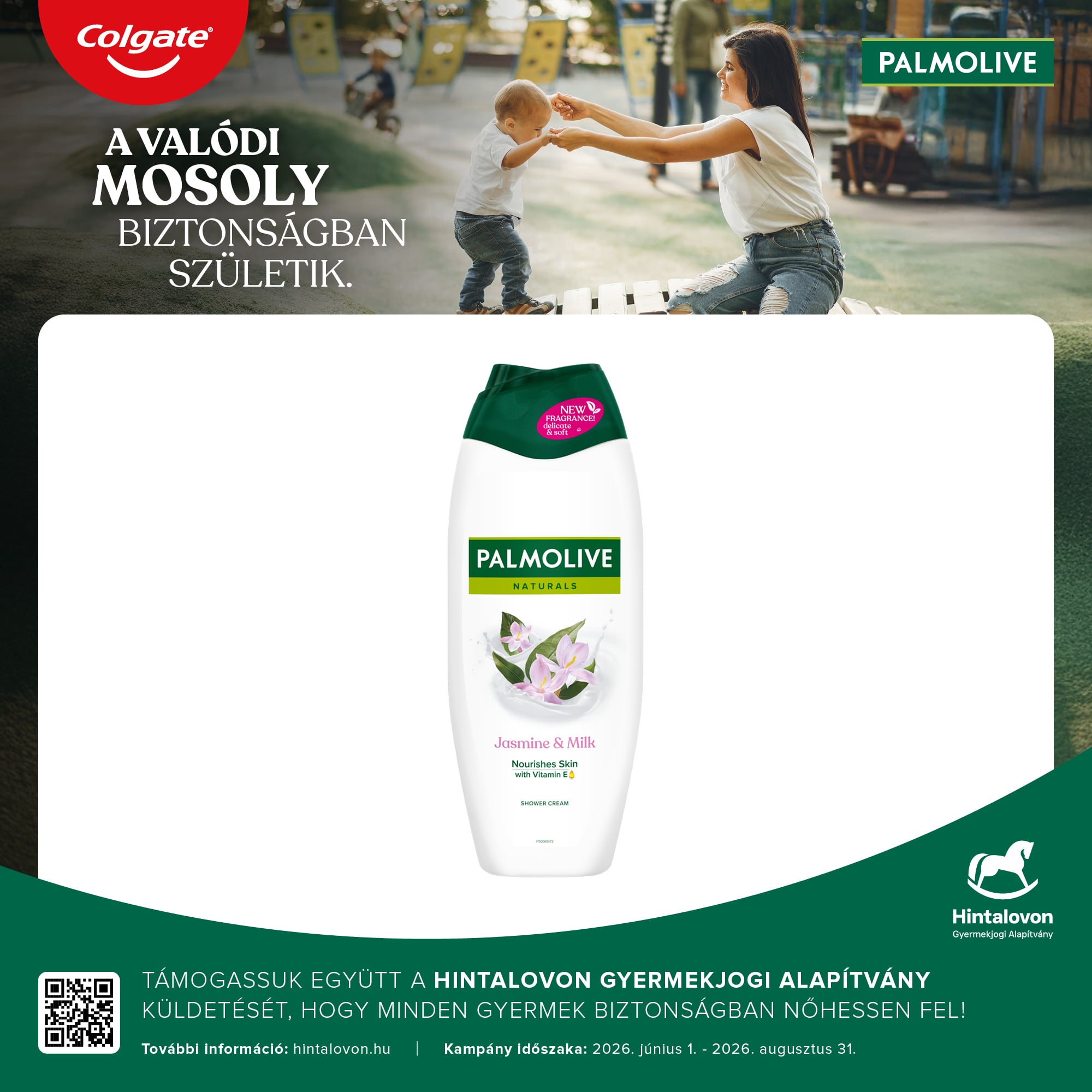 Palmolive Naturals Jasmine & Milk tusfürdő