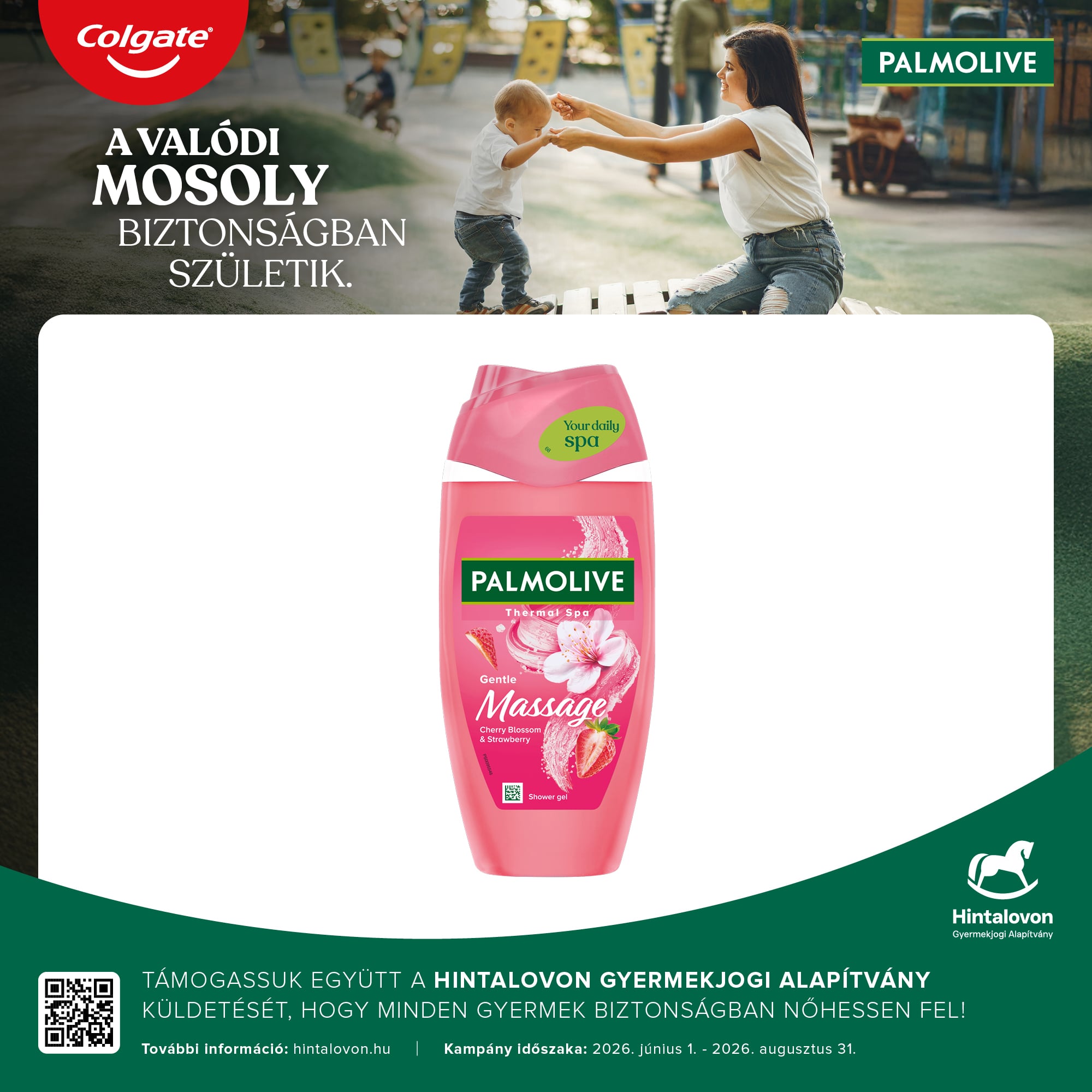 Palmolive Thermal Spa Gentle Massage tusfürdő
