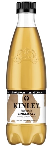 Kinley Ginger Ale Zéró cukor energiamentes szénsavas üdítőital édesítőszerekkel