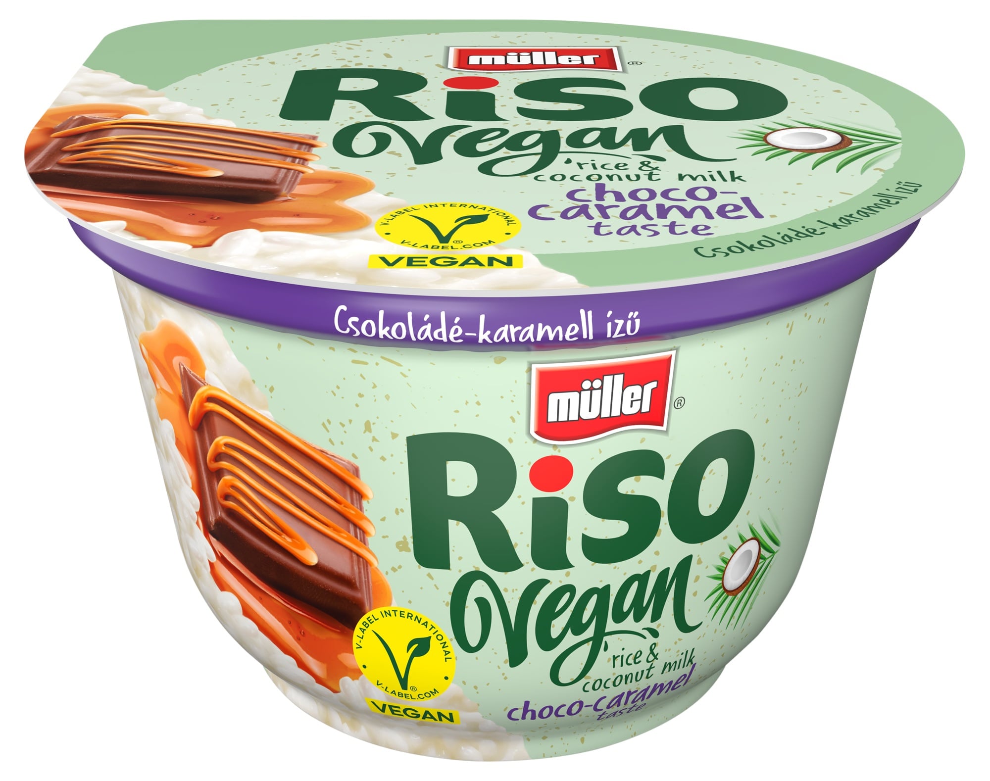 Müller Riso Vegán Csoki-Karamell