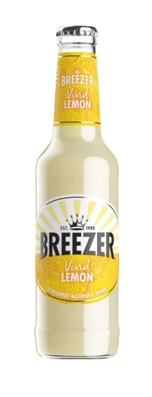 Breezer Lemon citrom-ízű alkoholos ital