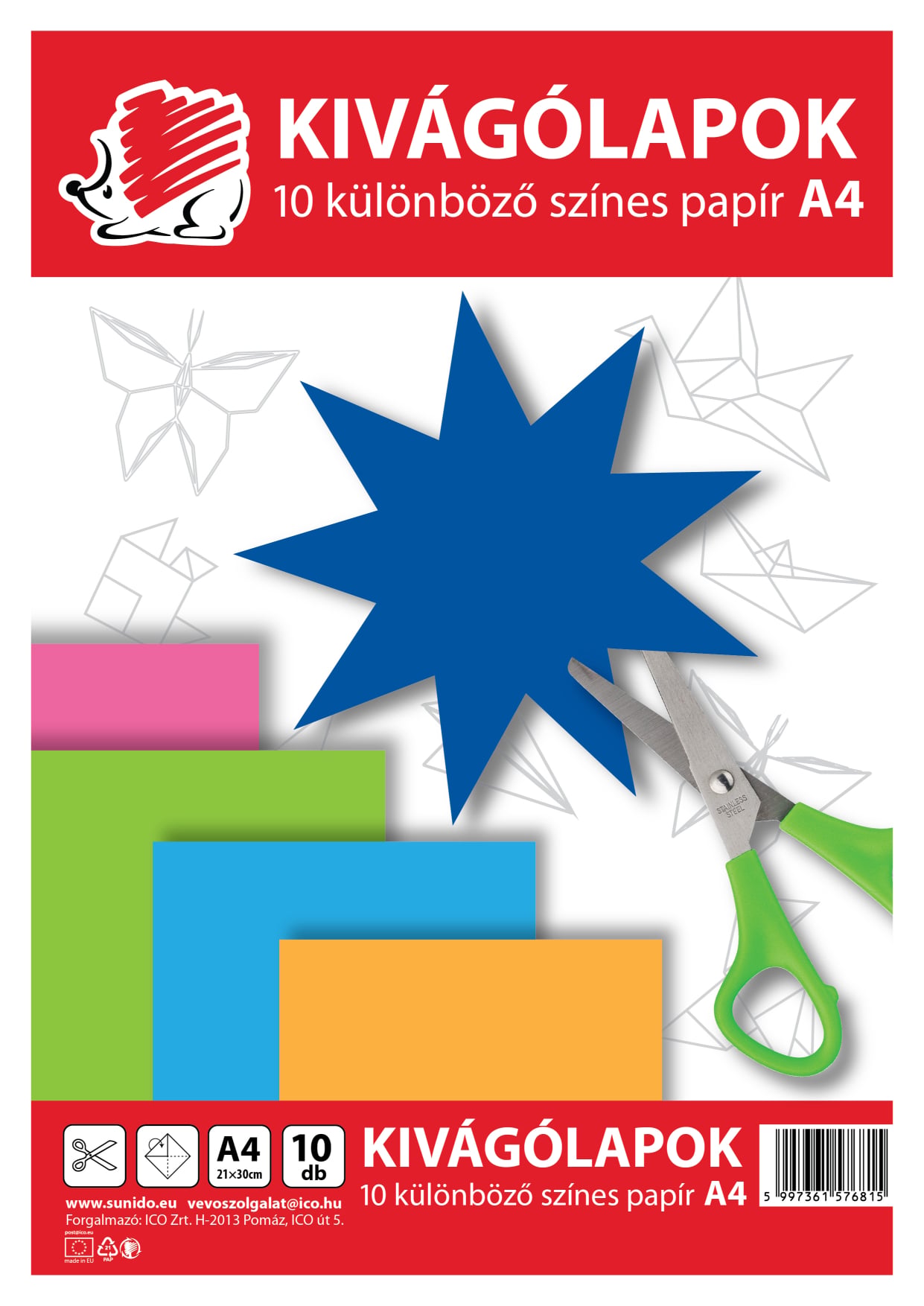 Süni Kivágólapok A/4 10Lap