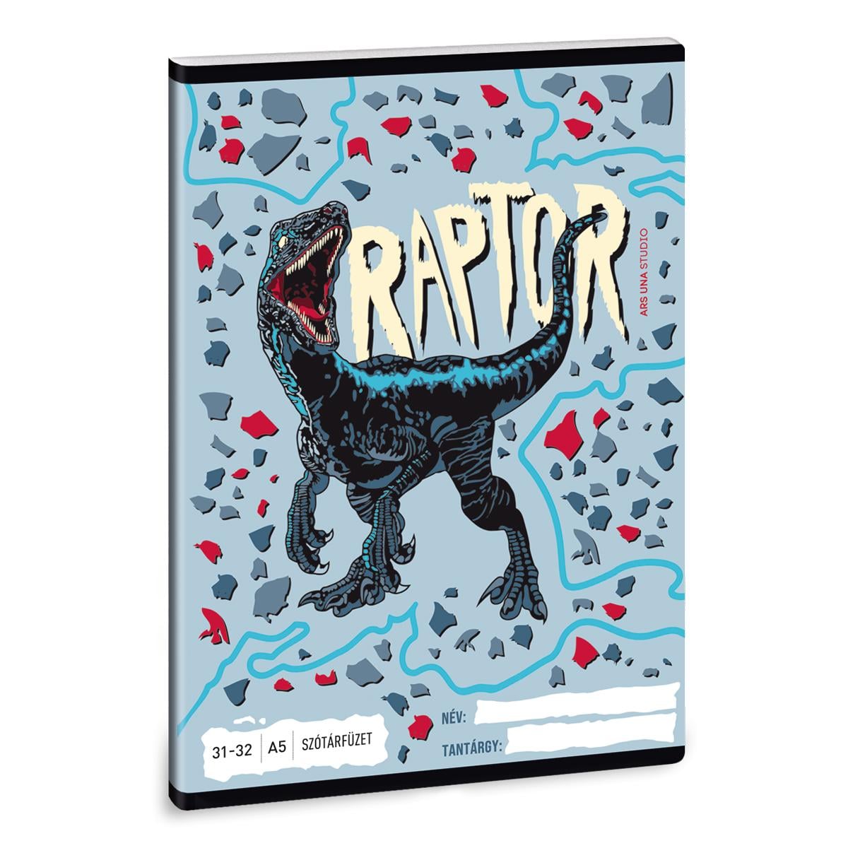 3132, Szótárfüzet Raptor (5087) 21