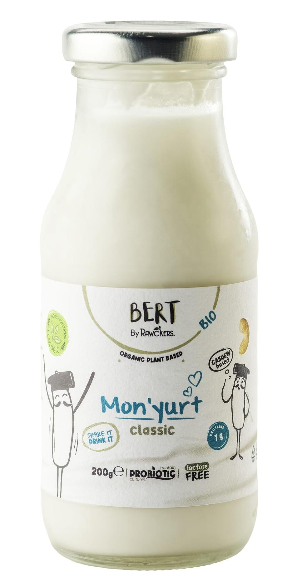 Bert Mon'yurt BIO kesu alapú natúr ivójoghurt jellegű készítmény