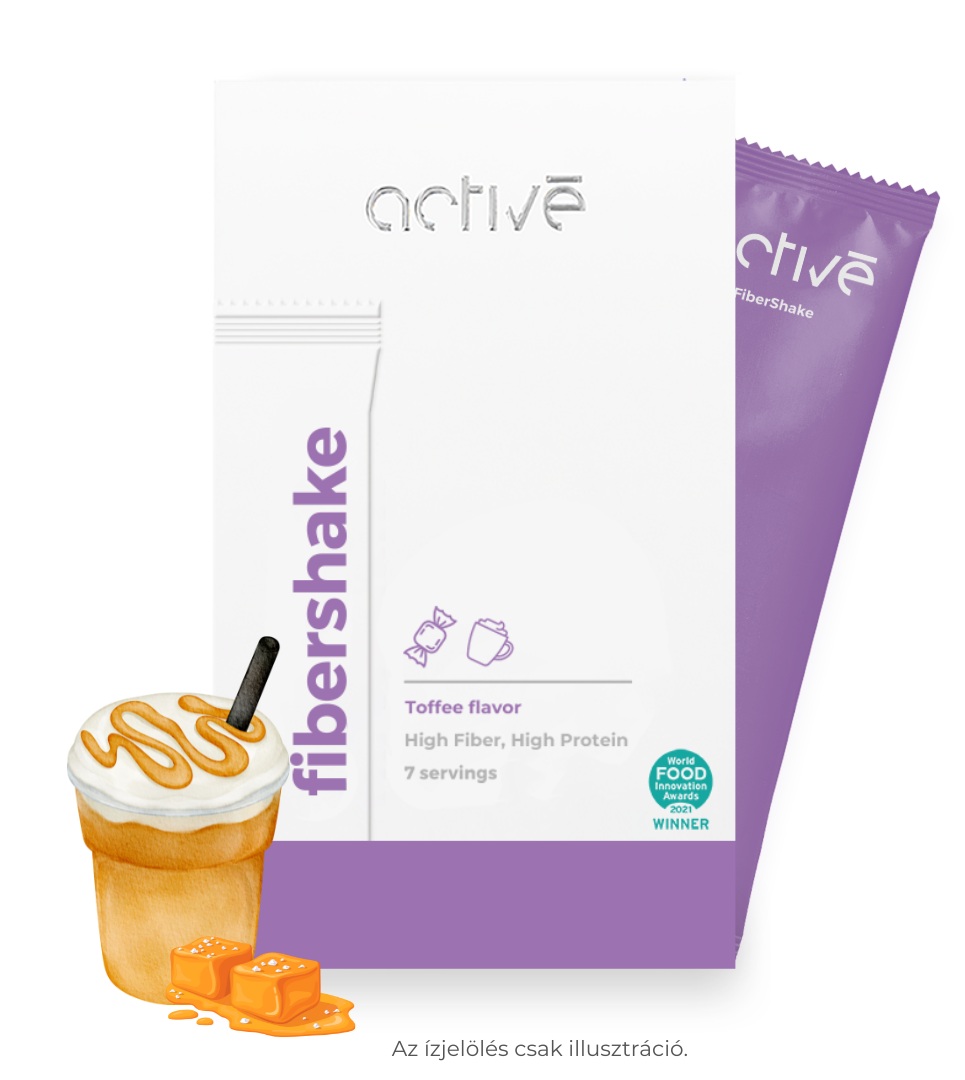 activé FiberShake® tejkaramella ízű rost shake