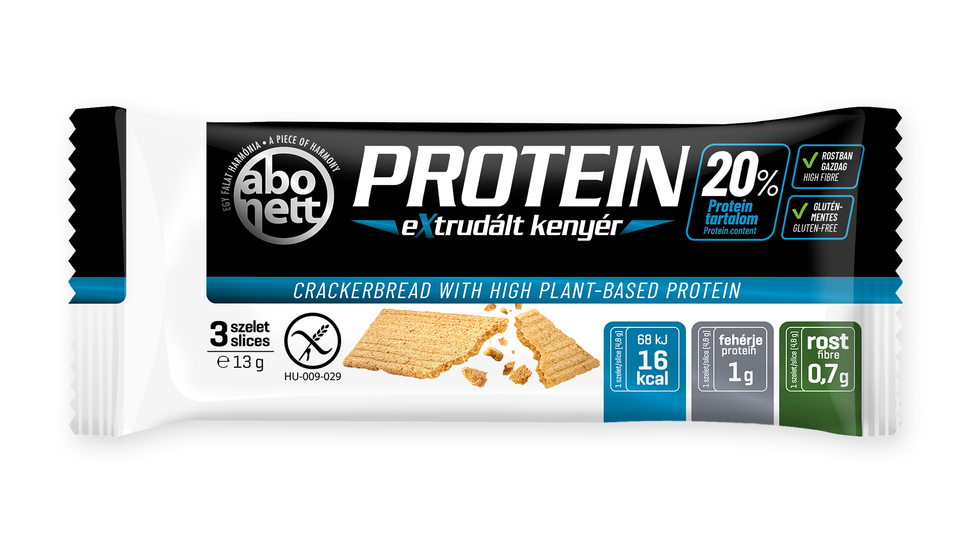Abonett extrudált szeletek Proteines
