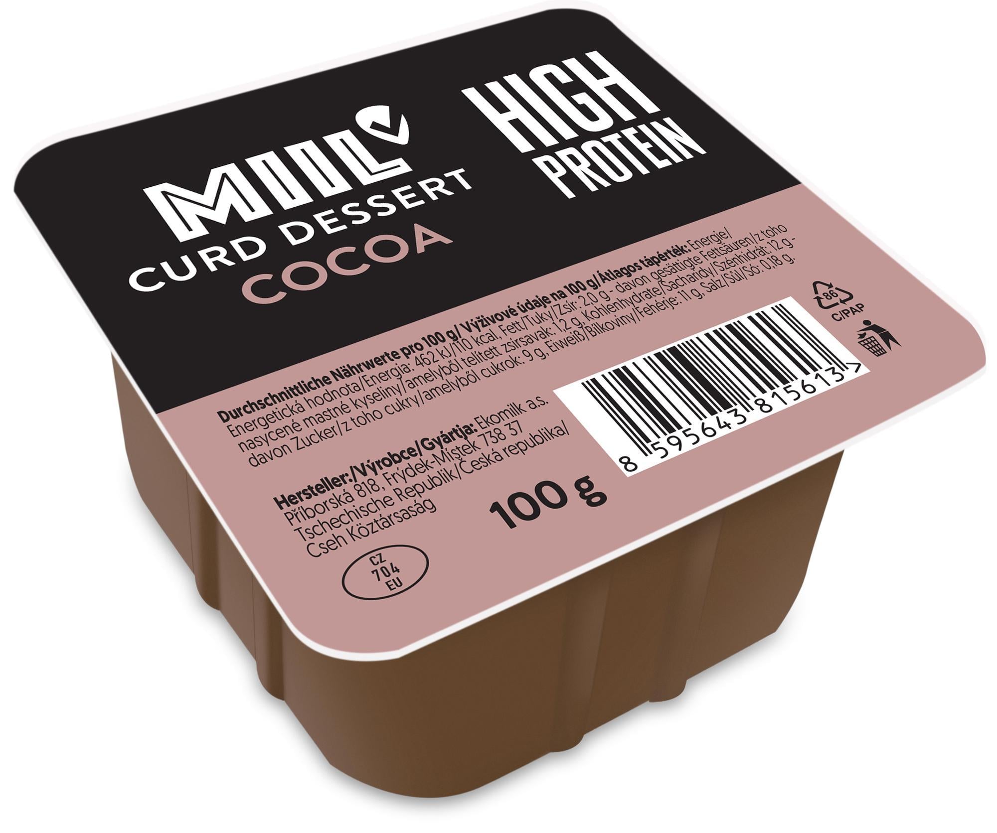 Miil High protein kakaós túródesszert