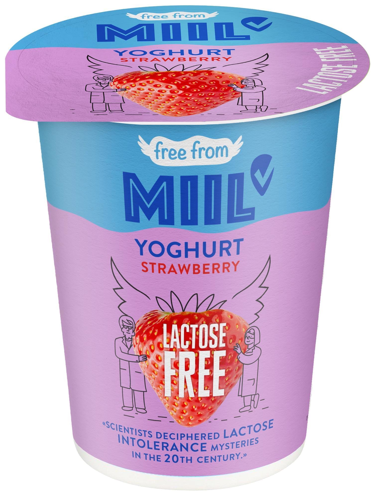 Miil Laktózmentes Epres Joghurt