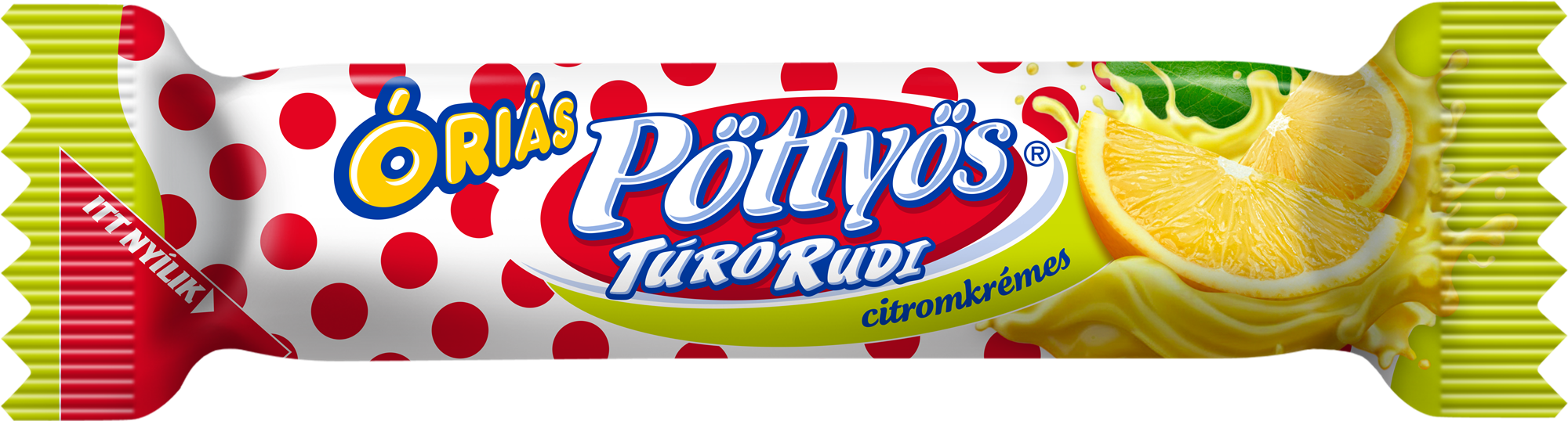 Pöttyös Túró Rudi Óriás citromkrémes