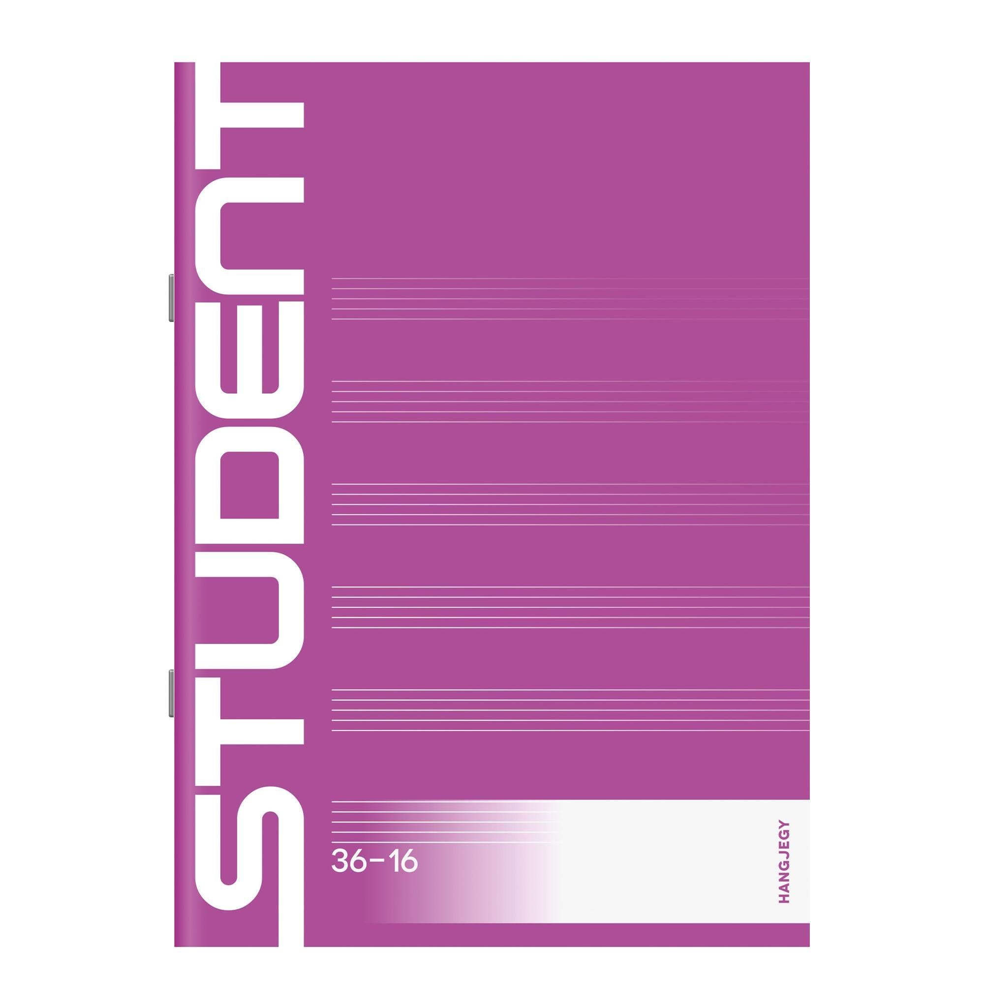 ICO Student Hangjegyfüzet A/5