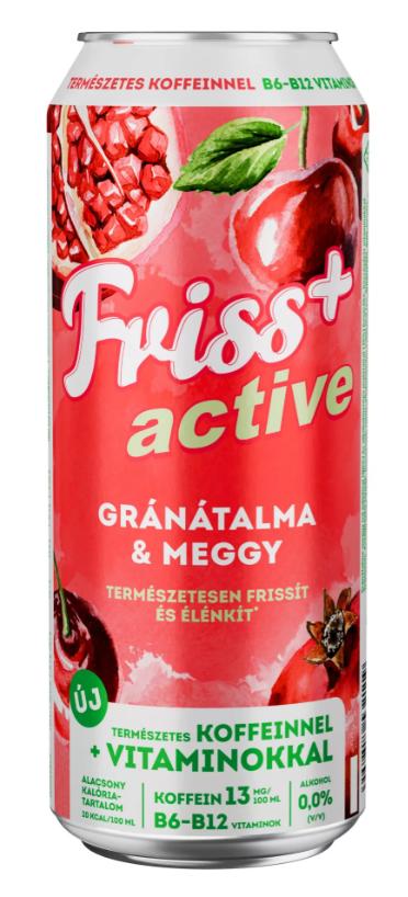 Friss+ 0,0% Gránátalma-meggy dobozos