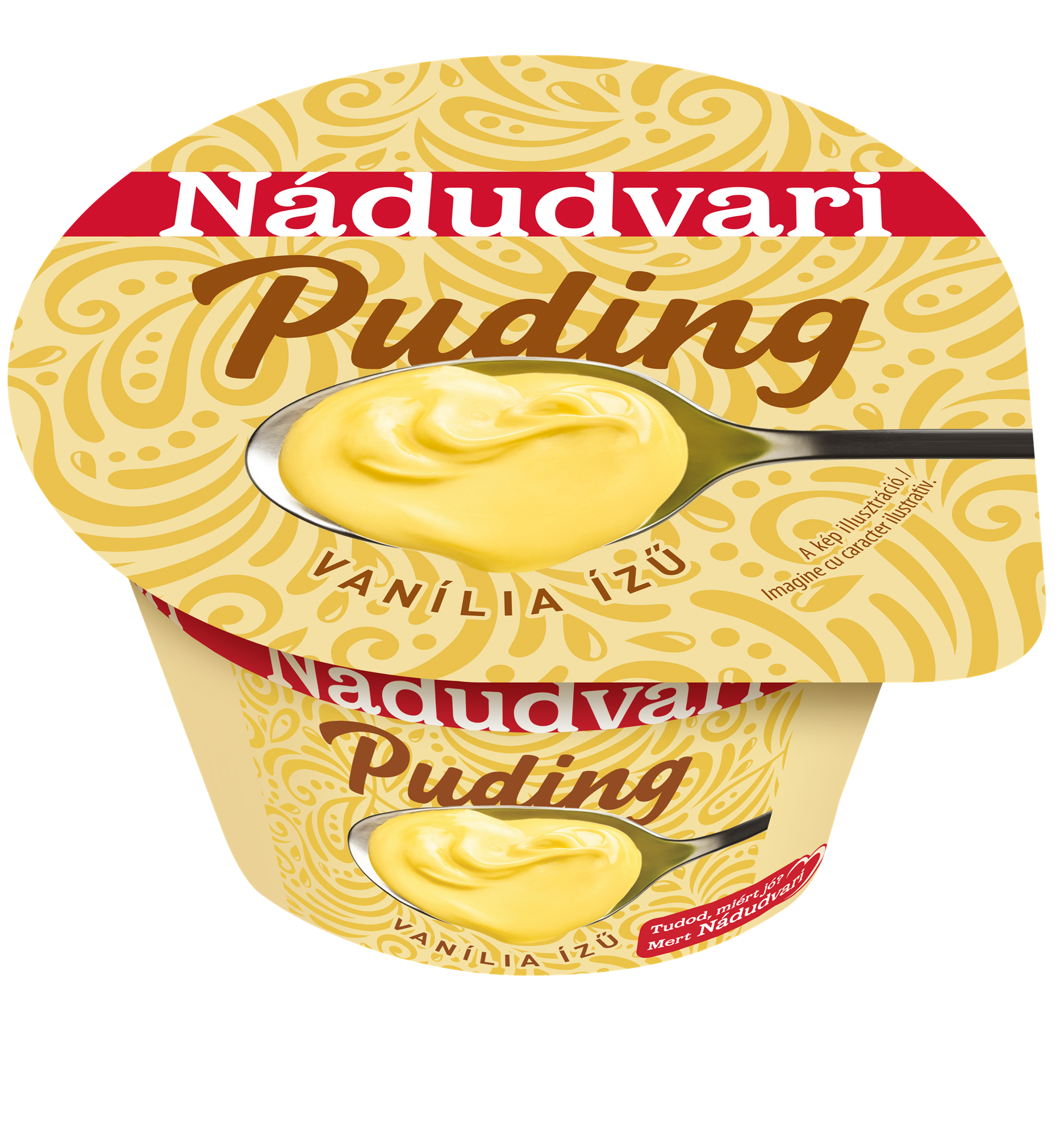 Nádudvari vanília ízű puding