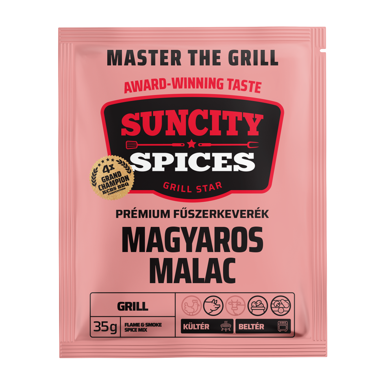 SunCity Spices Magyaros malac grill fűszersó