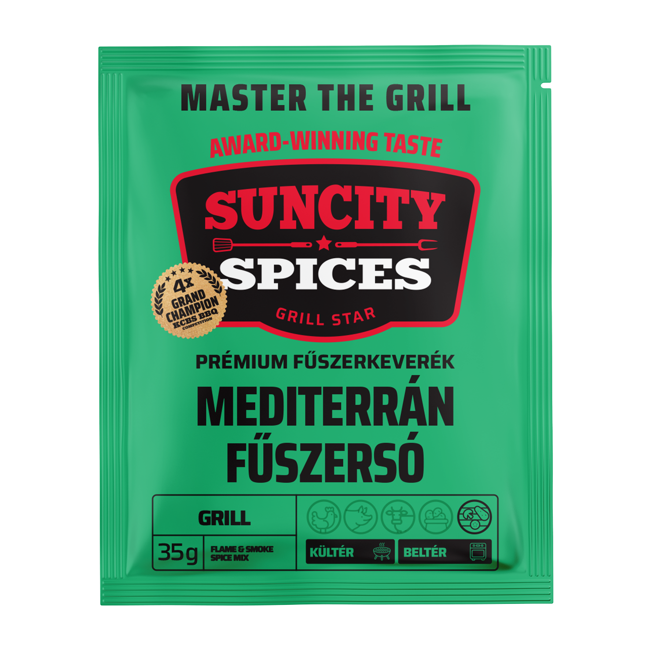 SunCity Spices Mediterrán zöldség grill fűszersó