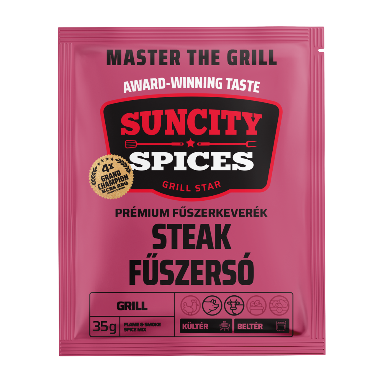 SunCity Spices Steak fűszersó