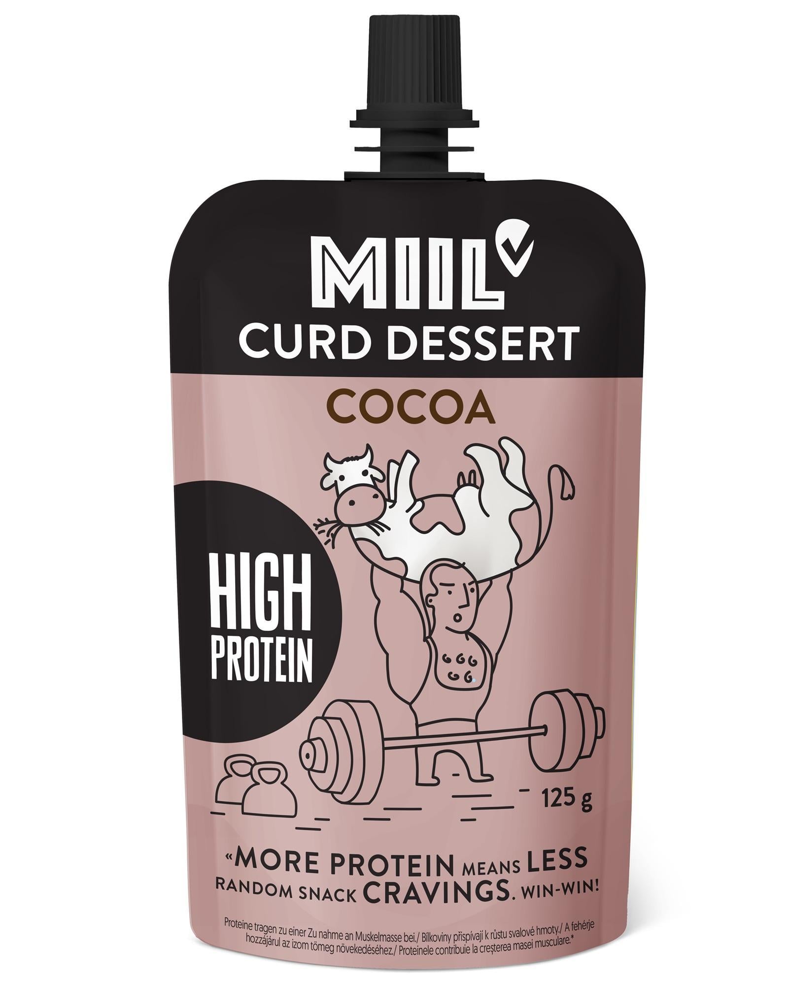 Miil High protein kakaós túródesszert, tasakos