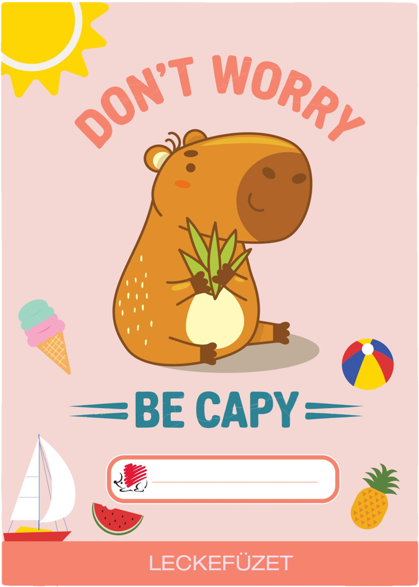 ICO Süni Leckefüzet Capybara A/5