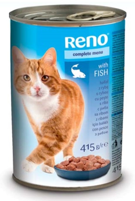 Reno Macska konzerv halas